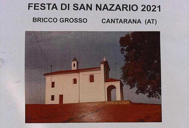 Cantarana | Festa di San Nazario - edizione 2021